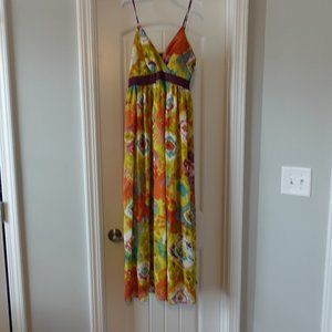 Mlle Gabrielle small multi color spaghetti strap dress